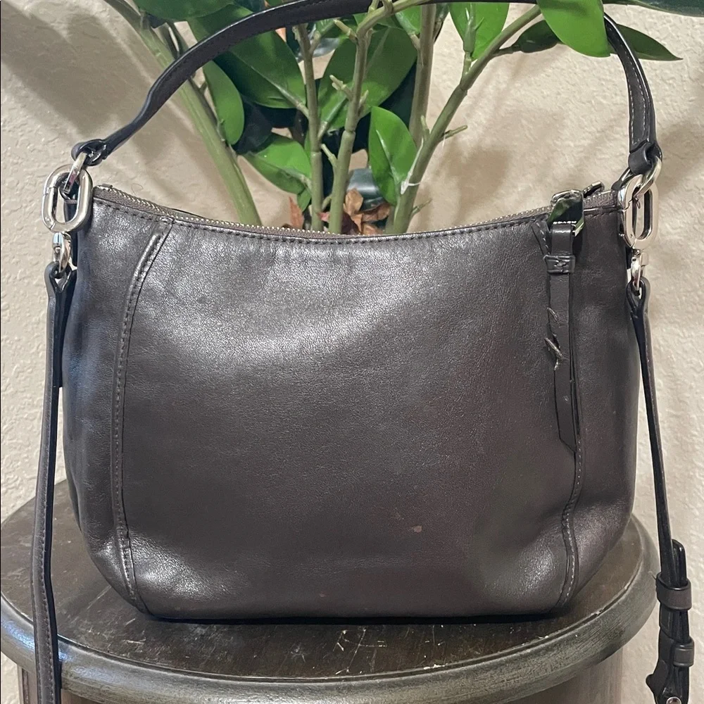 Coach Dark Chocolate Brown Shoulder Bag